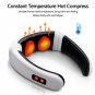 Electric Neck Massager Machine Infrared Heating 6 Mode Power Control Pain Relief