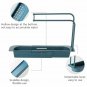 Telescopic Kitchen Sink Shelf Soap Sponge Holder Dishwashing Storage Organizer