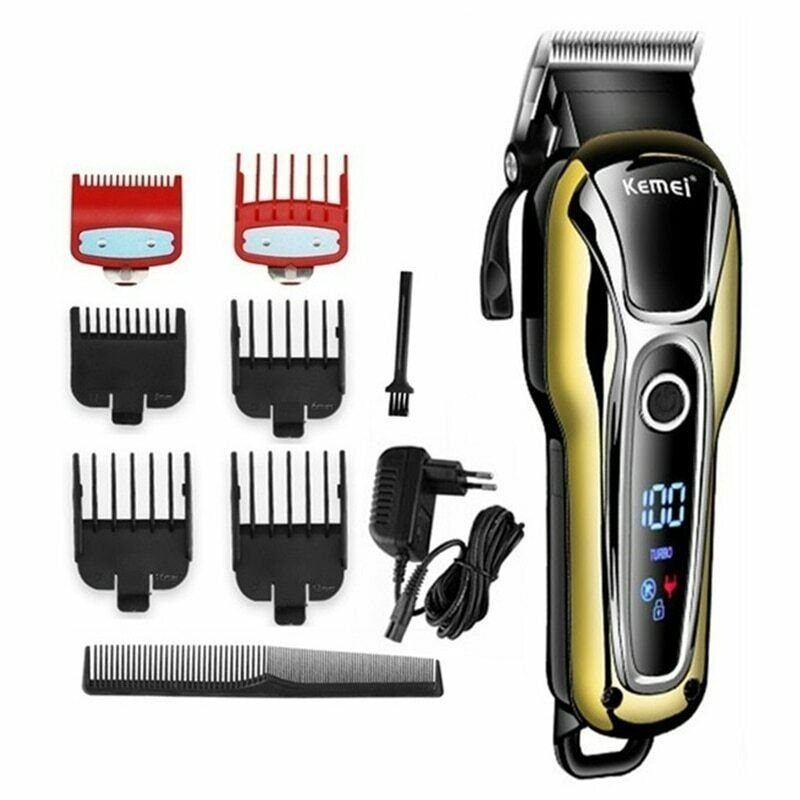 Barber Shop Professional Hair Clipper for Men Wireless Electric Cutting Machine
