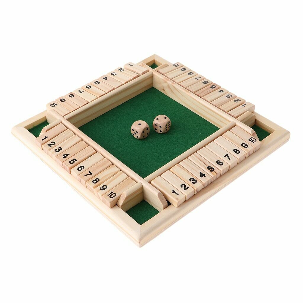 Flip Block Wooden Board Game For Kids Adults Family Educational Toys Games