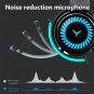 H&A Gaming Headset Surround Stereo Sound Wired USB with Microphone 7 Color LED