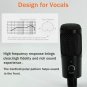 USB Condenser Microphone Professional Recording Studio Mic for Computer Laptop