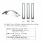Aluminum Laptop Vertical Stand Space Saving Desktop Notebook Computer Holder