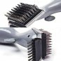 Stainless Steel BBQ Grill Cleaning Brush Outdoor Barbecue Steam Cleaner Tools