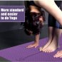 TPE Yoga Mat with Position Lines Non Slip Carpet Fitness Gym Workout Pads