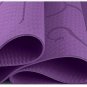TPE Yoga Mat with Position Lines Non Slip Carpet Fitness Gym Workout Pads