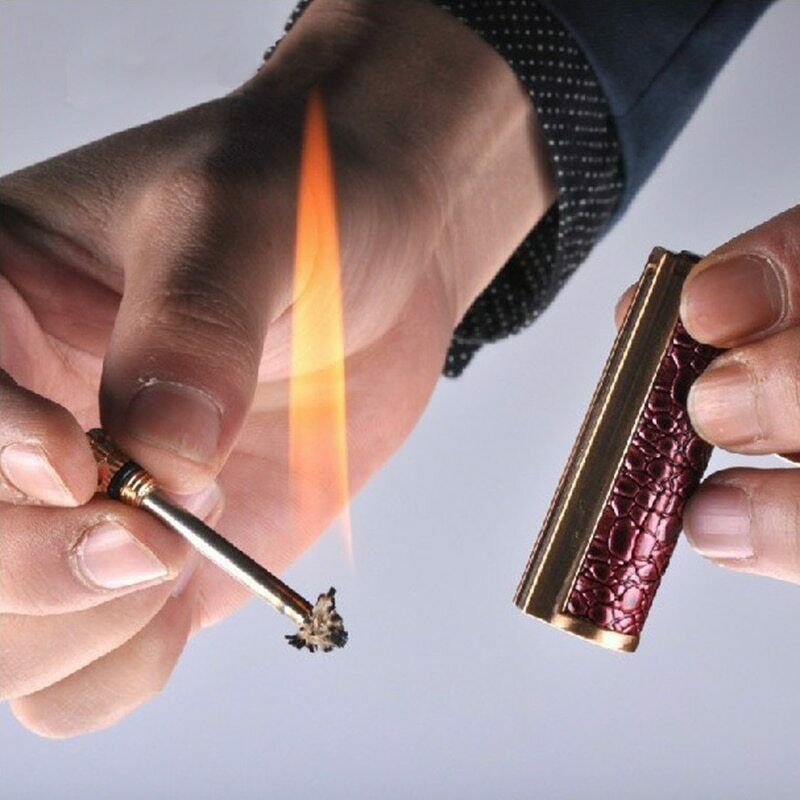 Metal Retro Match Kerosene Lighter Creative Fire Starter Tool Vintage Lighters