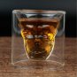 Transparent Skull Bottle 75ml Glass Cup 700ml Decanter 7 Piece Set Shot Glasses