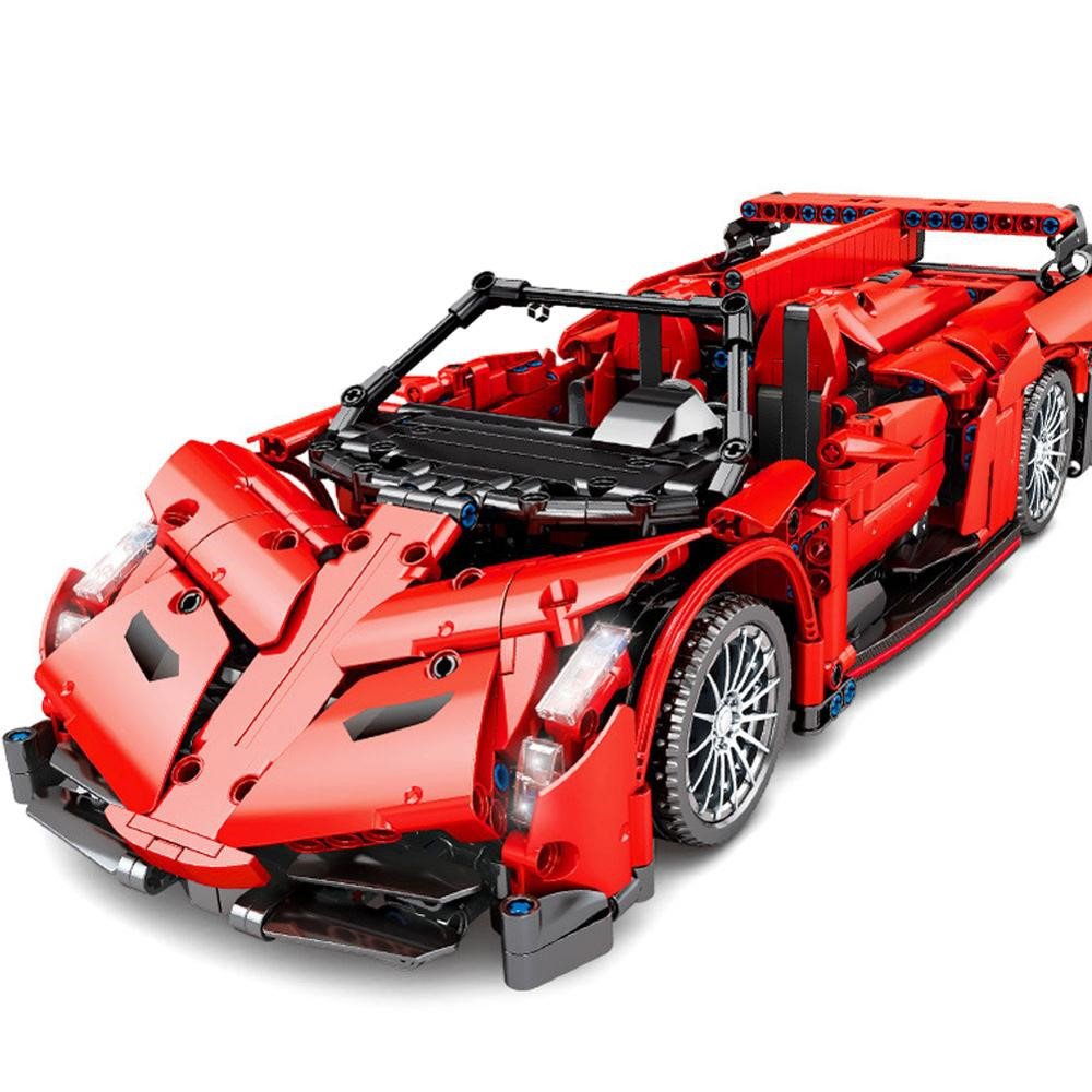 Building Block Toy Set Lamborghini Sports Car 1:14 DIY Assembly Models