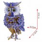 3D Owl Wooden Puzzle Jigsaw Wood Craft Modelling Toy Kit Kids DIY Educational