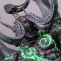 WOW Demon Hunter Figurine Illidan Stormrage Plastic Action Figure Toy Model 25cm