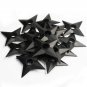 Naruto Shuriken Plastic Toy Cosplay Costumes Prop Black Ninja Weapon Model