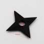 Naruto Shuriken Plastic Toy Cosplay Costumes Prop Black Ninja Weapon Model