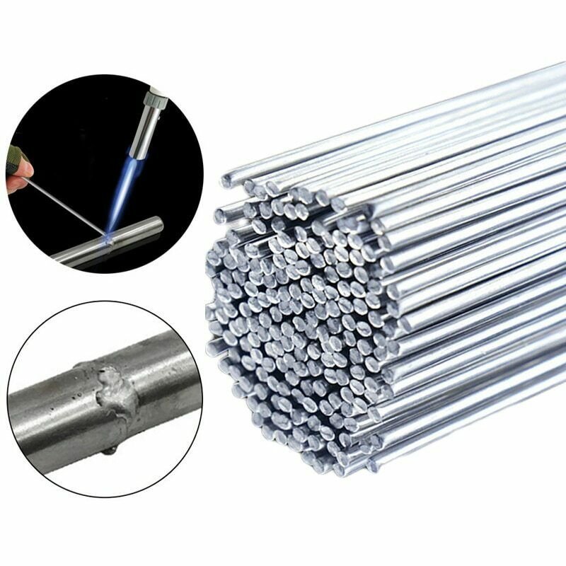 Aluminum Welding Rods 50 Piece 2mm Dia Low Temperature Easy Melt Weld Bars Cored Wire Soldering