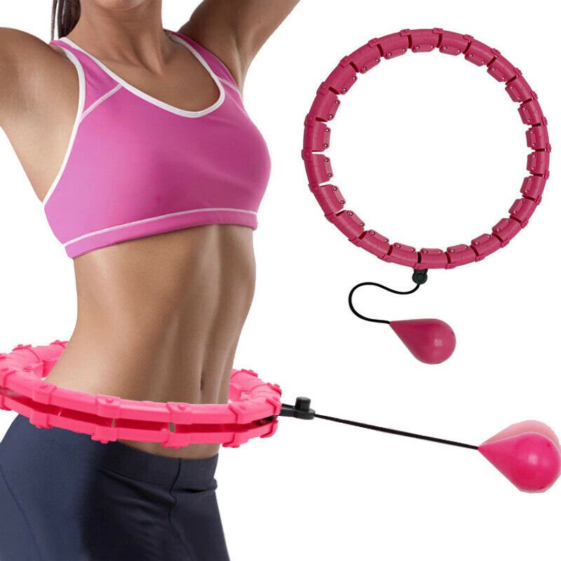 Hula Hoop Adjustable Smart Device Abdominal Waist Exercise Fitness Training Tool