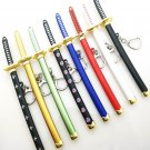 Katana Keychain Samurai Sword Keyring Metal Pendant Japanese Style 8 Colors