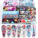 Colorful Cartoon Graffiti Style Nail Art Transfer Foil Stickers Adhesive Decal