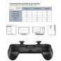 Bluetooth 4.0 & 2.4GHz Wireless Gamepad Mobile Game Controller for Android, PC, SteamOS
