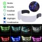 LED Luminous Glasses Party Costume Prop Light Up Sunglasses Electric Multicolor