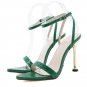 Women's High Heel Sandals with Ankle Strap Female Fashion Party Shoes 3 Colors