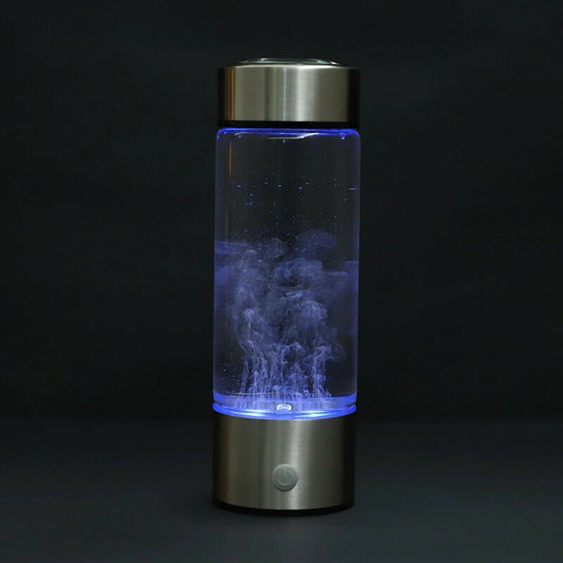 USB Rechargeable Electric Hydrogen Rich Water Electrolyzer Kettle Device 420ML