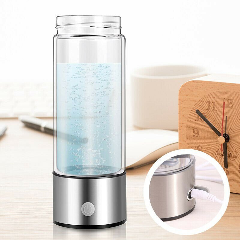 USB Rechargeable Electric Hydrogen Rich Water Electrolyzer Kettle ...