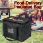 Insulated Food Delivery Bag 16-50L Capacity Reusable Box Restaurant Grocery New
