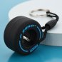 F1 Car Tyre Keychain Motorsport Souvenirs Gifts Key Ring Racing Accessory Gadget