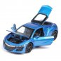 1:32 ACURA NSX Car Model Diecasts Toy Vehicle Light Sound Doors Open Pull Back