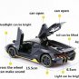 Lamborghini Centenario 1:32 Alloy Sports Car Model Diecast Toy Vehicle Working Doors Sound Light