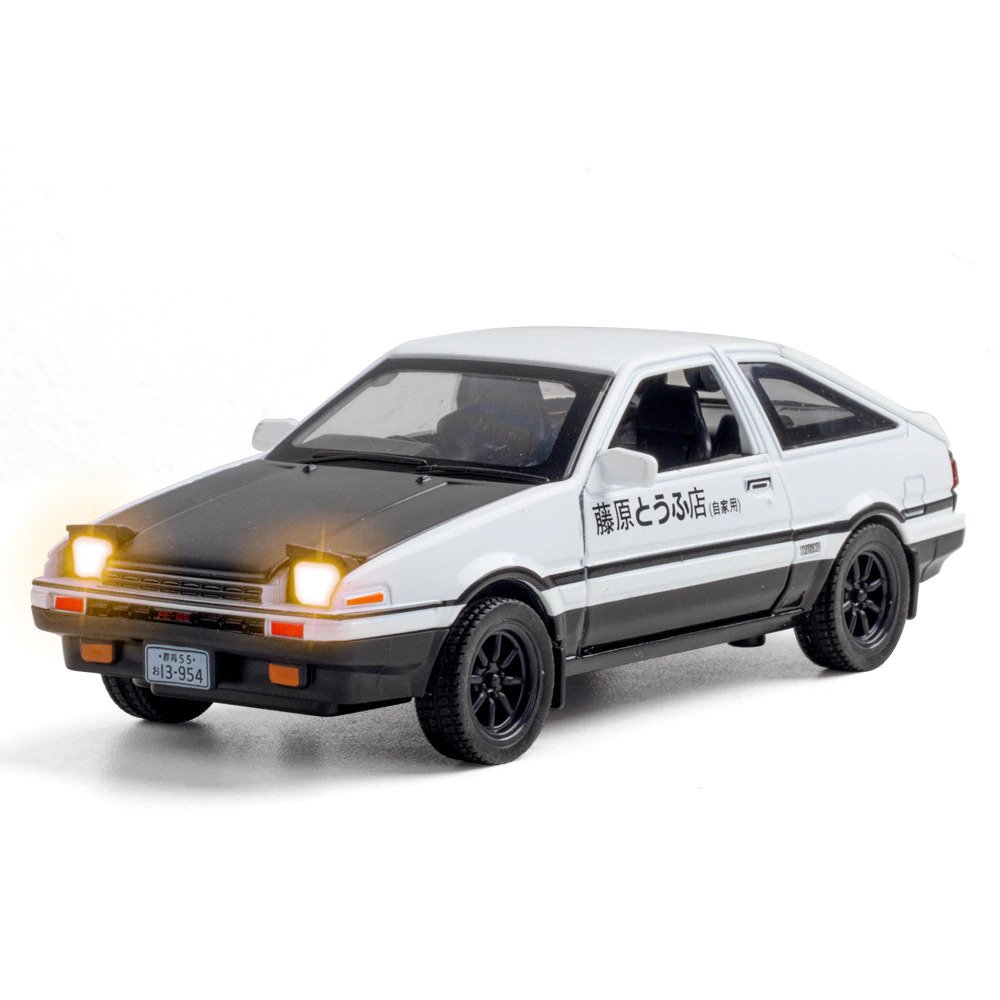 Details about 1:28 Toyota AE86 Toy Car Model Diecast Vehicle Toys Pull ...