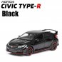1:32 Honda Civic Type-R 2017 Car Model Diecast Toy Vehicle Sound Light Doors
