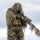 Camouflage Ghillie Suits Woodland Sand Snow Camo Adults Kid Hunting Military Tactical Clothes