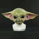 Star Wars Baby Yoda Latex Mask The Mandalorian Cosplay Props Halloween Costume