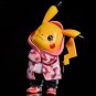 Cool Pikachu Camouflage Hoodie Pokemon Action Figure Tabletop Display Figurine Toy