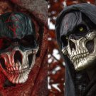 Bloody Warrior Skull Horror Face Mask Halloween Party Cosplay Costume Accessory Full Face Masks