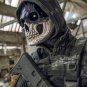 Bloody Warrior Skull Horror Face Mask Halloween Party Cosplay Costume Accessory Full Face Masks