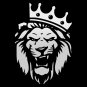 King Lion Plastic Waterproof Stickers Various Sizes & Colors Car, Motorcycle Decor Decals