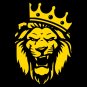 King Lion Plastic Waterproof Stickers Various Sizes & Colors Car, Motorcycle Decor Decals