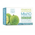 Natural bar soap “With Maclura Extract and Black Sea Salt”, 82 grams.