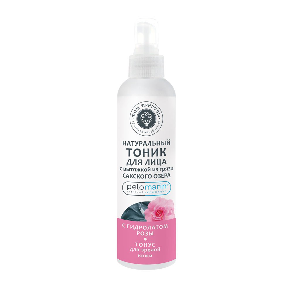 Natural toner for the face with extract from the mud of Lake Saki "Tonus", 5.3 ounces
