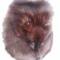 ARCTIC BROWN FOX-Mask Head Sporran