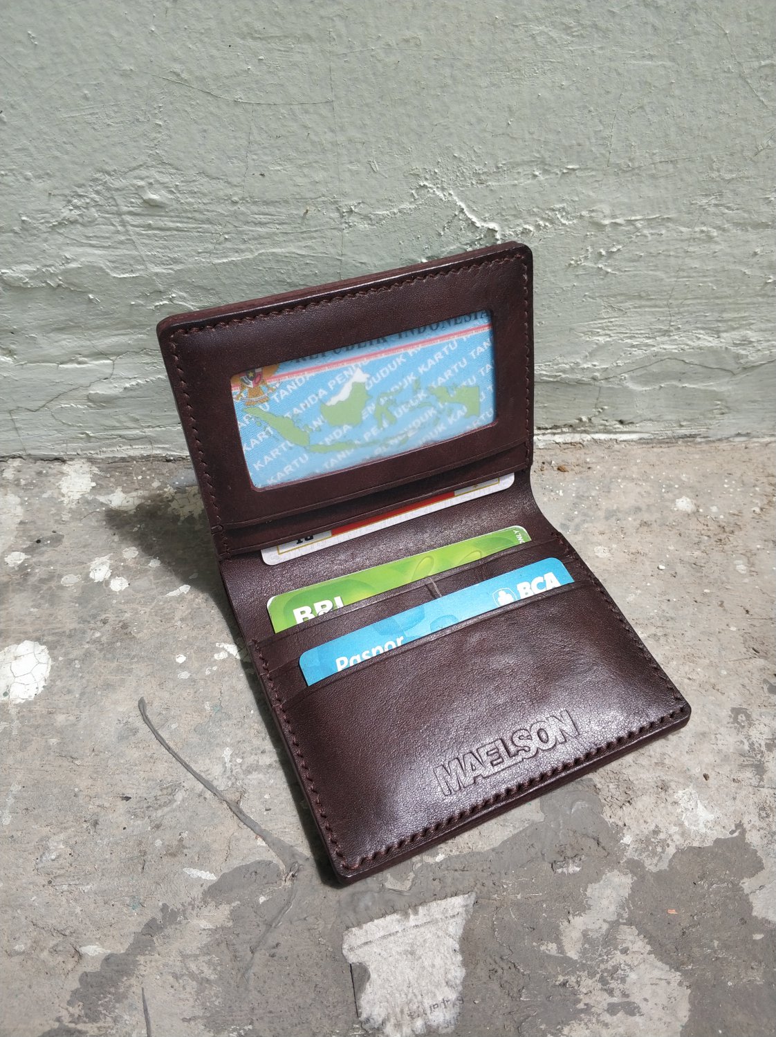 Wallet 02 vegetable tanned leather