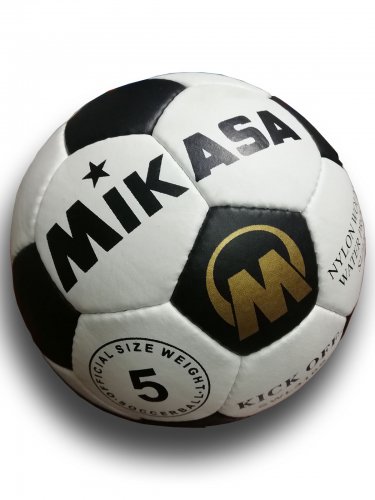 MIKASA KICK OFF SOCCER | NYLON WOUND OFFICIAL MATCH BALL | FIFA APPROVED No.5