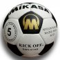 MIKASA KICK OFF SOCCER | NYLON WOUND OFFICIAL MATCH BALL | FIFA APPROVED No.5