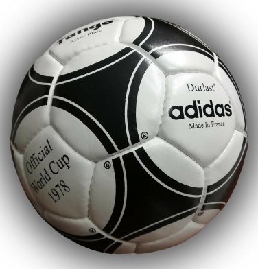 ADIDAS DURLAST &Acirc;&reg; 1978 | TANGO RIVER PLATE FOOTBALL | OFFICIAL WORLD CUP SOCCER
