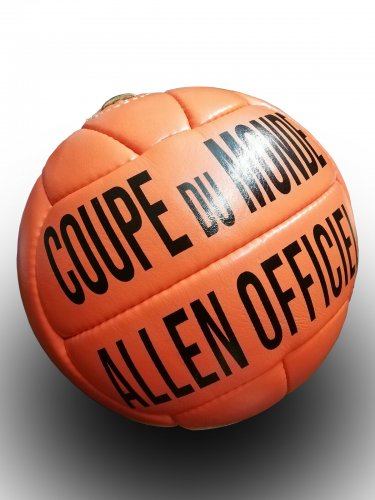 ALLEN COUPE DU MONDE ORANGE | OFFICIAL BALL | VINTAGE CLASSIC SOCCER | WORLD CUP 1938
