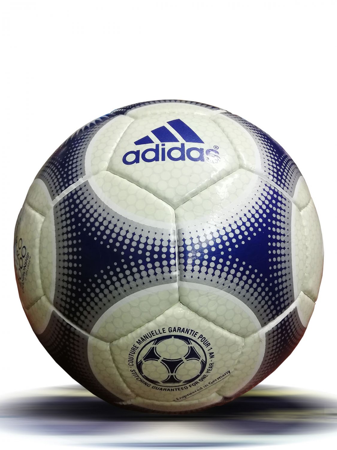 ADIDAS TERRESTRA SOCCER | FIFA OFFICIAL MATCH BALL | UEFA EURO 2000 CHAMPIONSHIP