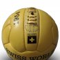 SWISS WORLD CHAMPION MATCH BALL | CLASSIC SOCCER | ANTIQUE LEATHER BALL | WC1954