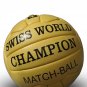 SWISS WORLD CHAMPION MATCH BALL | CLASSIC SOCCER | ANTIQUE LEATHER BALL | WC1954